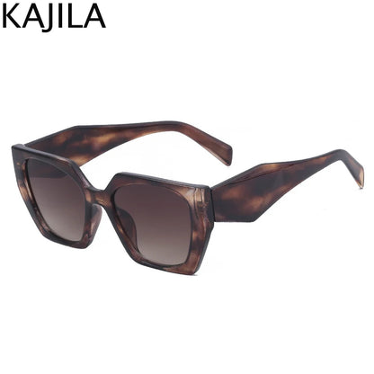 Fashion Cat Eye solbriller Kvinder 2025 Luksusmærke Design Vintage Square Punk Sun Glasses For Ladies Shades Retro Eyewear UV400