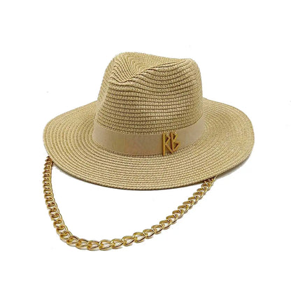 Lafite 2023 Ljetni šešir Ženska ljetna plaža Zaštita od sunca Straw Hat Men's English Jazz Hat Veleprodaja