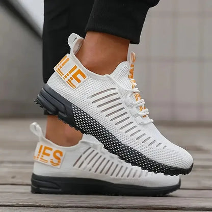 Men Casual Sneakers Summer Breathable Sport Shoes Lightweight Outdoor Mesh Running Shoes Athletic Jogging Tenis Walking Shoes