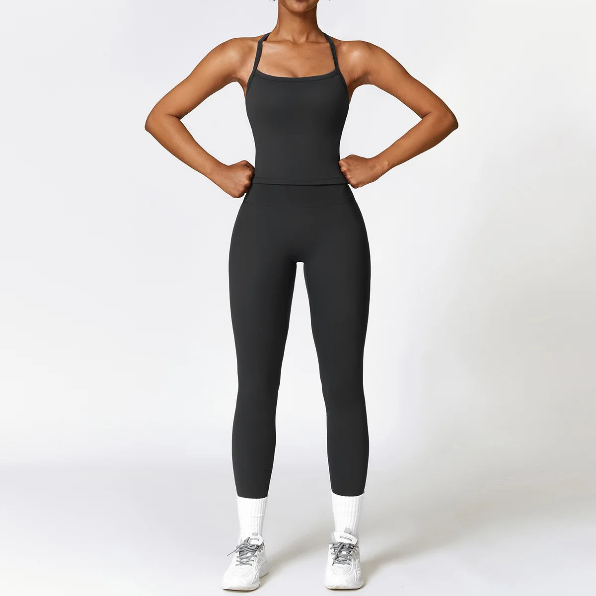 2 pezzi abbigliamento sportivo set da palestra abbigliamento da abbigliamento sport yoga si adatta donne set di fitness set trackuit sports reggiseno ginnase ginging