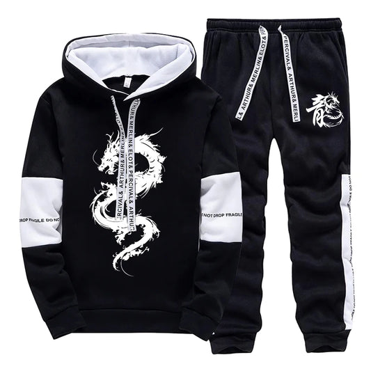 Fashion Autumn Winter Single Sweatshirts Sweatpants Men Daily Sports Men's Tracksuit Casual Hoodies Comfort Simplicity Outdoor