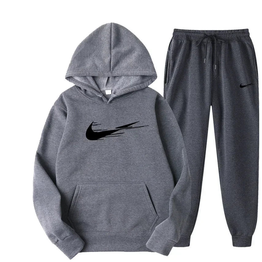2025 Nieuwe heren- en damesmode vrije tijd sportkleding buiten fitness jogging hoodie set sport luxe hoodie+broek set kleding