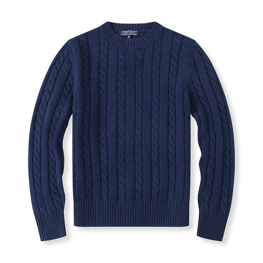 Chaqueta de folleto de cuello redondo Top suéter de tejer casual Sweater Men Clothing 2025 Autumn/Winter Sports Youth 6 Estilo