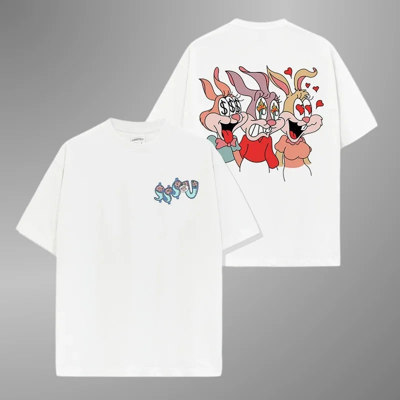 Drake und PartyNextdoor ein Sexlied 4 u 2025 T-Shirt Männer Frauen Harajuku O-Neck Sommer Freizeit-T-Shirt-Baumwolltops Kleidung Tee