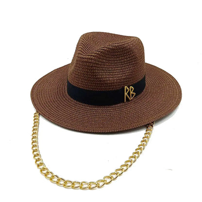 Lafite 2023 Ljetni šešir Ženska ljetna plaža Zaštita od sunca Straw Hat Men's English Jazz Hat Veleprodaja