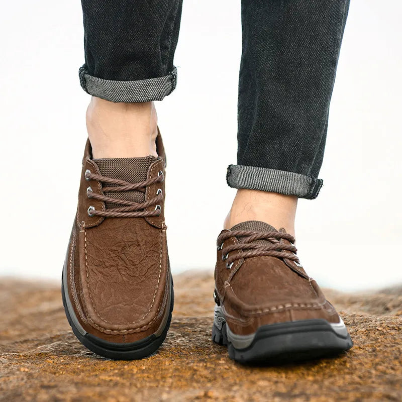 Złote sapling moda męskie buty zwykłe