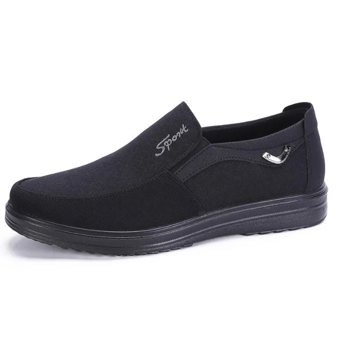 Chaussures Men Canvas Summer Classic Loafers hommes Chaussures décontractées Brestable Walking Flat Men Chaussures Zapatos Sneakers Plus taille 2023