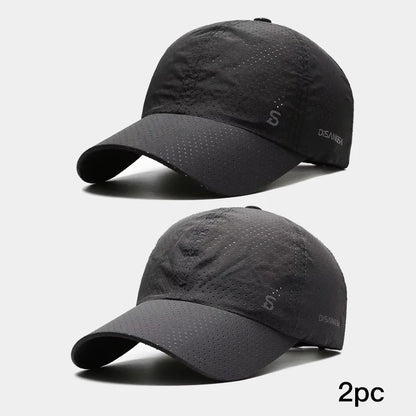 Original design løpende hette tynn rask tørkende pustende and tunge utendørs menns sol sommerfiske avisor baseball cap