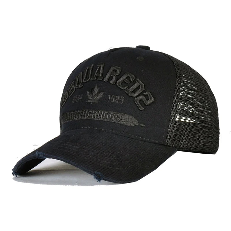 Hot Sale Luxury Men's Baseball Cap Fashion Embroidery Caps Summer Mesh Hat Men Women Outdoor Sport Hat Design Hip Hop Cap Man