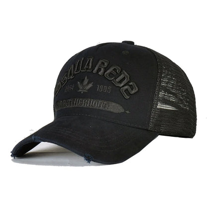 Hot Sale Luxury Men's Baseball Cap Fashion Embroidery Caps Summer Mesh Hat Men Women Outdoor Sport Hat Design Hip Hop Cap Man