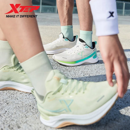 XTep Lingbu Et Running Shoes for Men 2025 Spring Remound Shock che assorbiva scarpe sportive professionali resistenti a resistenti 875119110003
