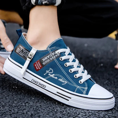 Men Sportschoenen herfst nieuw ademende me canvas schoen comfortabel casual mannen schoenen licht tennisschoen trend skate schoen man sneaker man