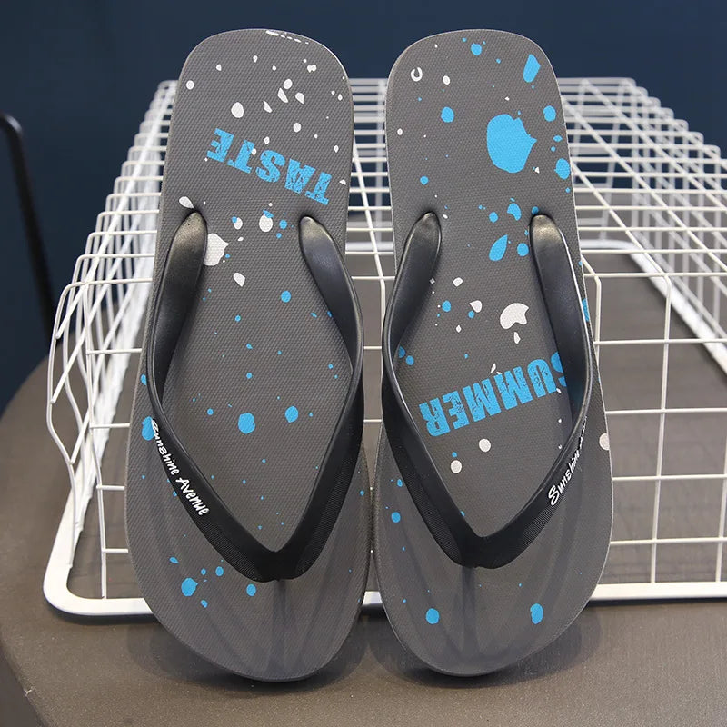 Les tongs antidérapants masculins couples de plage à la mode de plage de plage unisexes de la plage de plage de plage