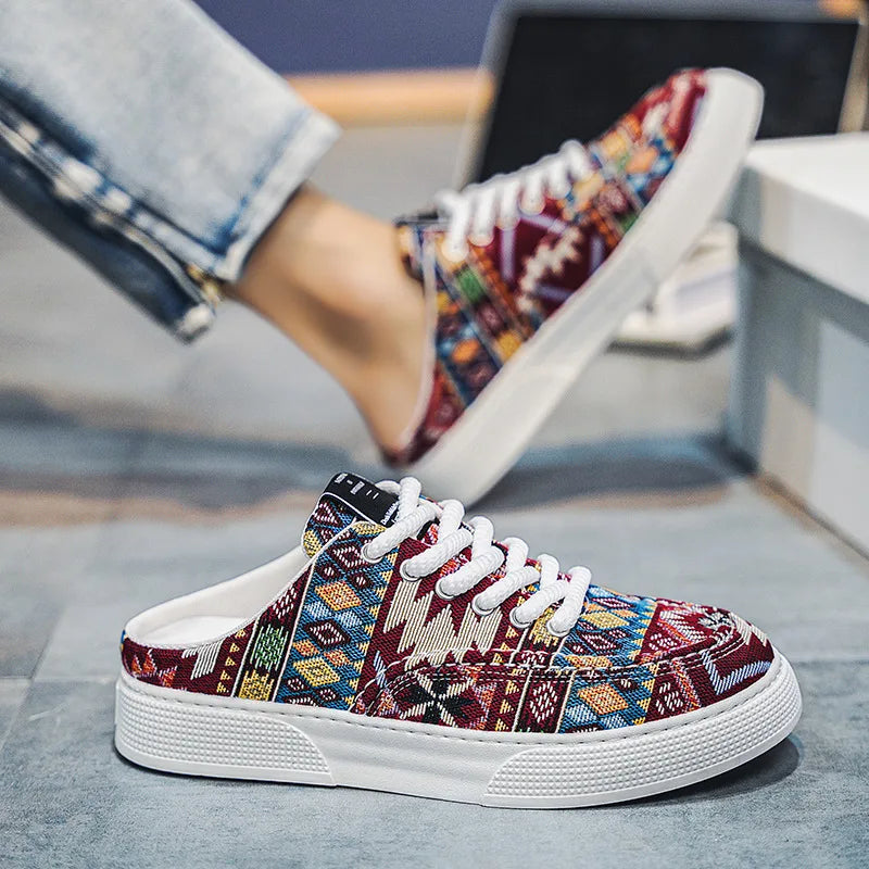 Toile chaussures décontractées pour hommes