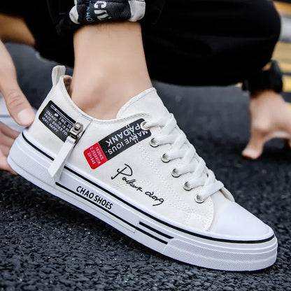 Men Sportschoenen herfst nieuw ademende me canvas schoen comfortabel casual mannen schoenen licht tennisschoen trend skate schoen man sneaker man