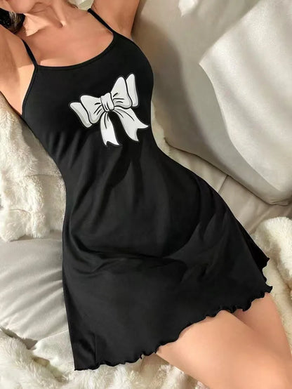 Lingerie Dress Sleeping Wear for Woman Pajamas Sexy Sleepewear Women's Pajama Dress Sleepwear Piece Summer Night Shirts Ladies