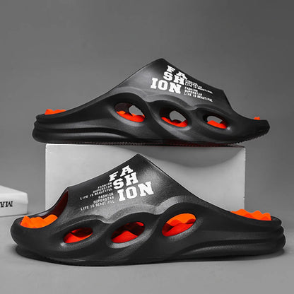 Menn mote massasje tøfler innendørs/utendørs sandaler strand flip flop tykke såle hann lysbilder sommer ikke-skli menn dusj tøfler