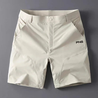 Men's Golf Clothing Summer Quick-drying Five-inch Pants Men's Thin Outerwear Ice Silk Breathable Casual Luxury Brand Golf Pants
