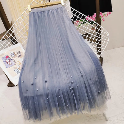 Woman Clothing Casual Elegant Summer Embroidery Streetwear Party Y2k Skirt Fashion Clothes Vintage Long Skirt Ethnic Style