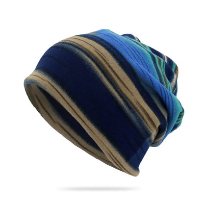 Autumn Winter Beanie Hat Men WomenThin Knitted Hats Skullies Beanies Flannel Warm Bonnet Unisex Multifunction Hedging Cap