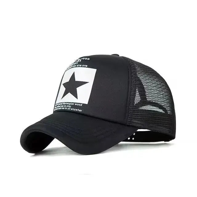 Fashion Spring Baseball Cap Snapback Mesh Hats Hip Hop Caps Cool Men Caps Kvinne utendørs casual Sun Hat