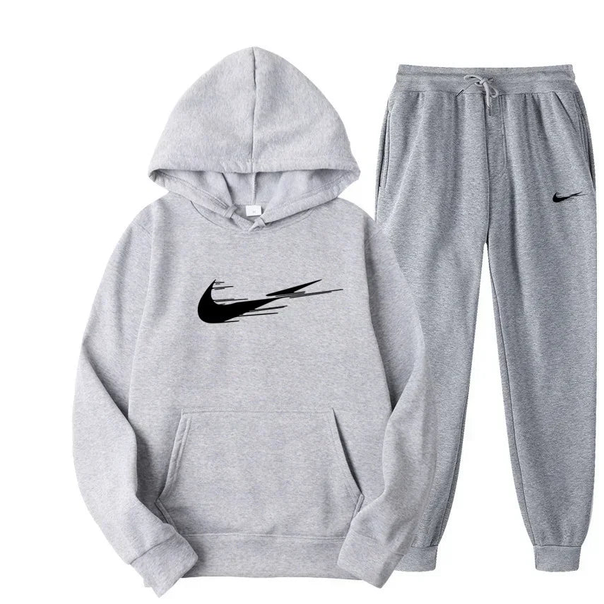 2025 Nieuwe heren- en damesmode vrije tijd sportkleding buiten fitness jogging hoodie set sport luxe hoodie+broek set kleding