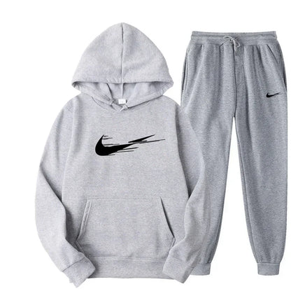 2025 Nieuwe heren- en damesmode vrije tijd sportkleding buiten fitness jogging hoodie set sport luxe hoodie+broek set kleding