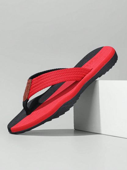 New men's sandals for indoor and outdoor comfort, versatile, non slip, casual wear, men's flip flops, men's beach shoes, sandals
