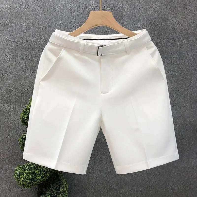 Casual Slim Fit Herrenanzug Shorts Essentielle stilvolle Sommer Neu in Pant 2025 koreanischer Stil Luxus Personalizat Männliche kurze Hosen