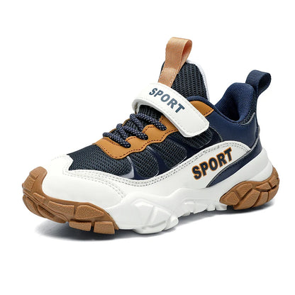 Haust barnabörn strákur sneaker tíska sætur hönnun úti íþróttaskól