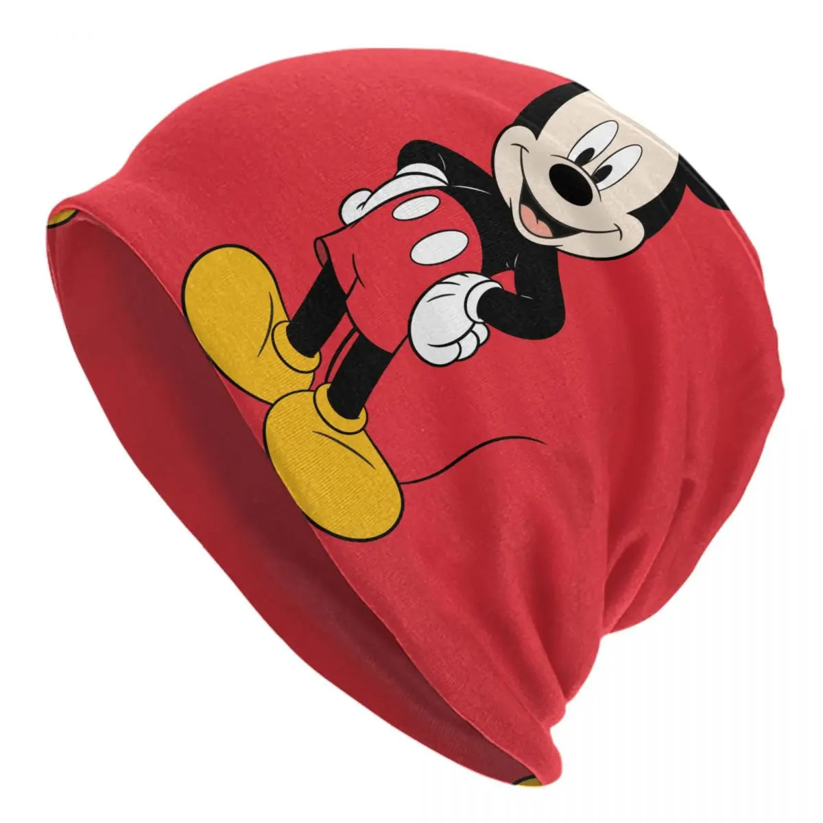 Disney Mickey Mouse Minnie Skullies Beanies Caps For Men Women Unisex Street Winter Warm Knitting Hat Adult Bonnet Hats