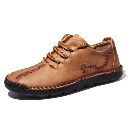 Chaussures à la main pour hommes décontractés pour hommes baskets hommes confortables en cuir mores de bouteilles