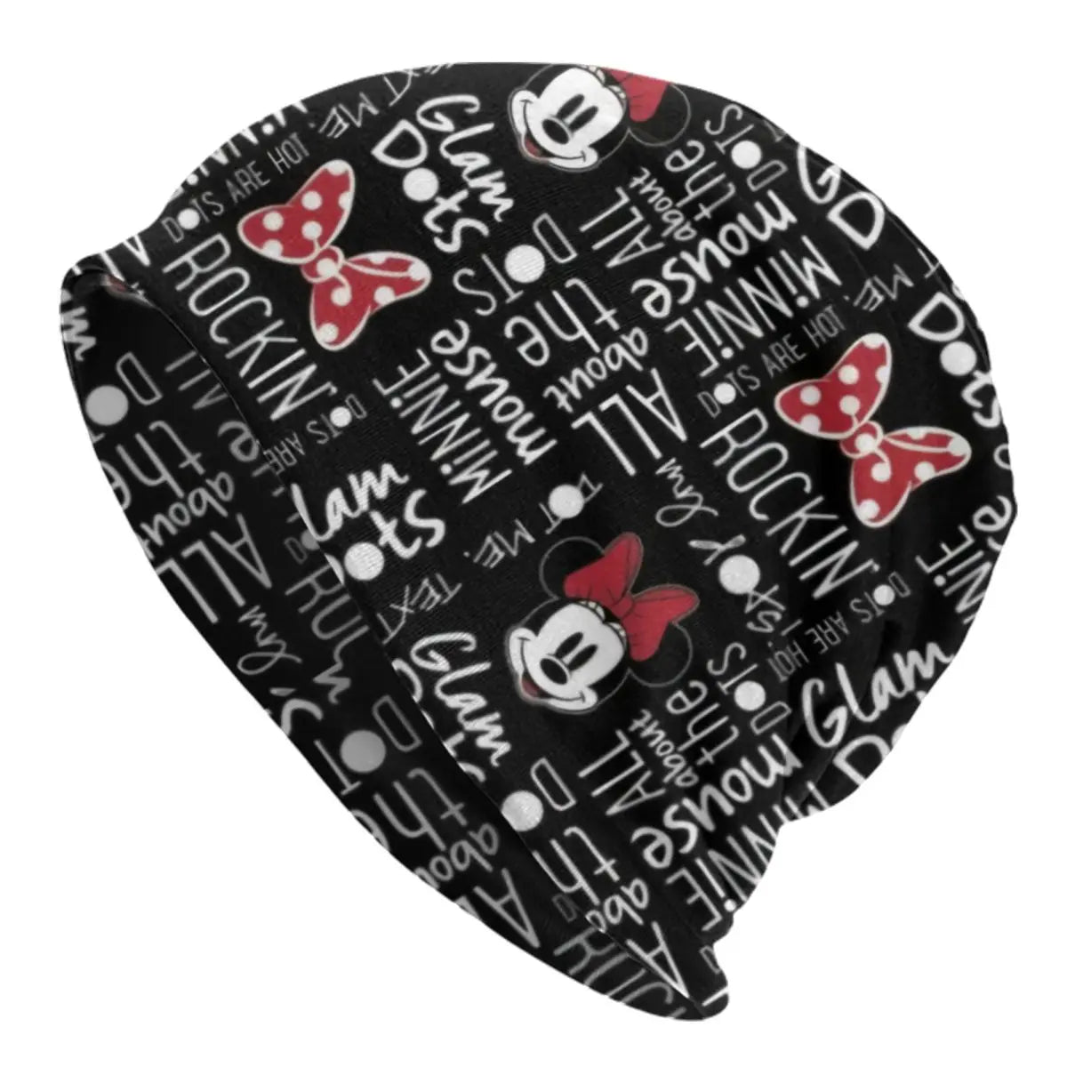 Disney Mickey Mouse Minnie Skullies Beanies Caps For Men Women Unisex Street Winter Warm Knitting Hat Adult Bonnet Hats