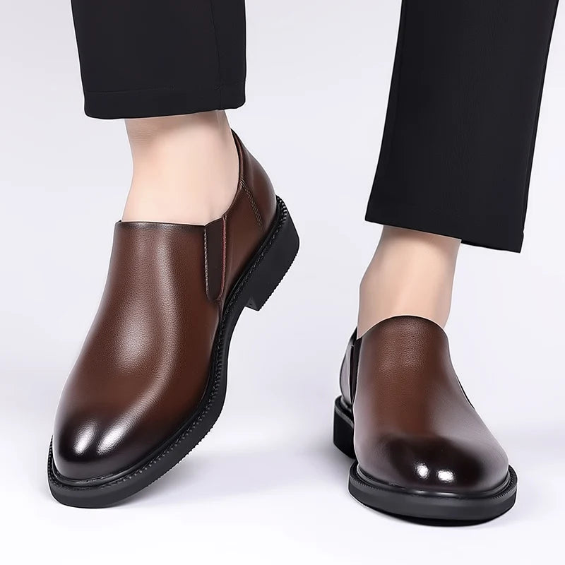 Italijanski formalni čevlji moški čevlji poslovne usnjene poročne obleke Man oxford čevlji za moške pisarne Scarpe Uomo eleganti