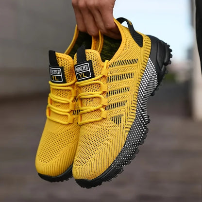Nouveau 2025 hommes Chaussures de course respirantes chaussures de sport extérieur baskets légères pour hommes confortables chaussures d'entraînement athlétiques