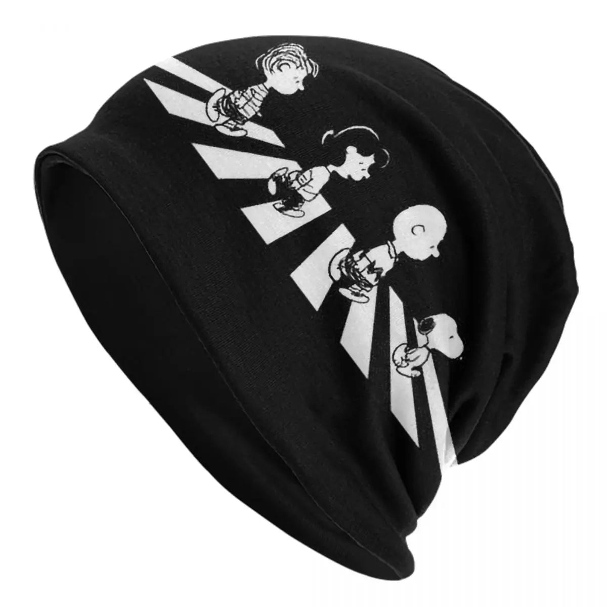 Custom The Peanuts Bonnet Hats Street Knitted Hat For Women Men Winter Warm S-Snoopys Skullies Beanies Caps