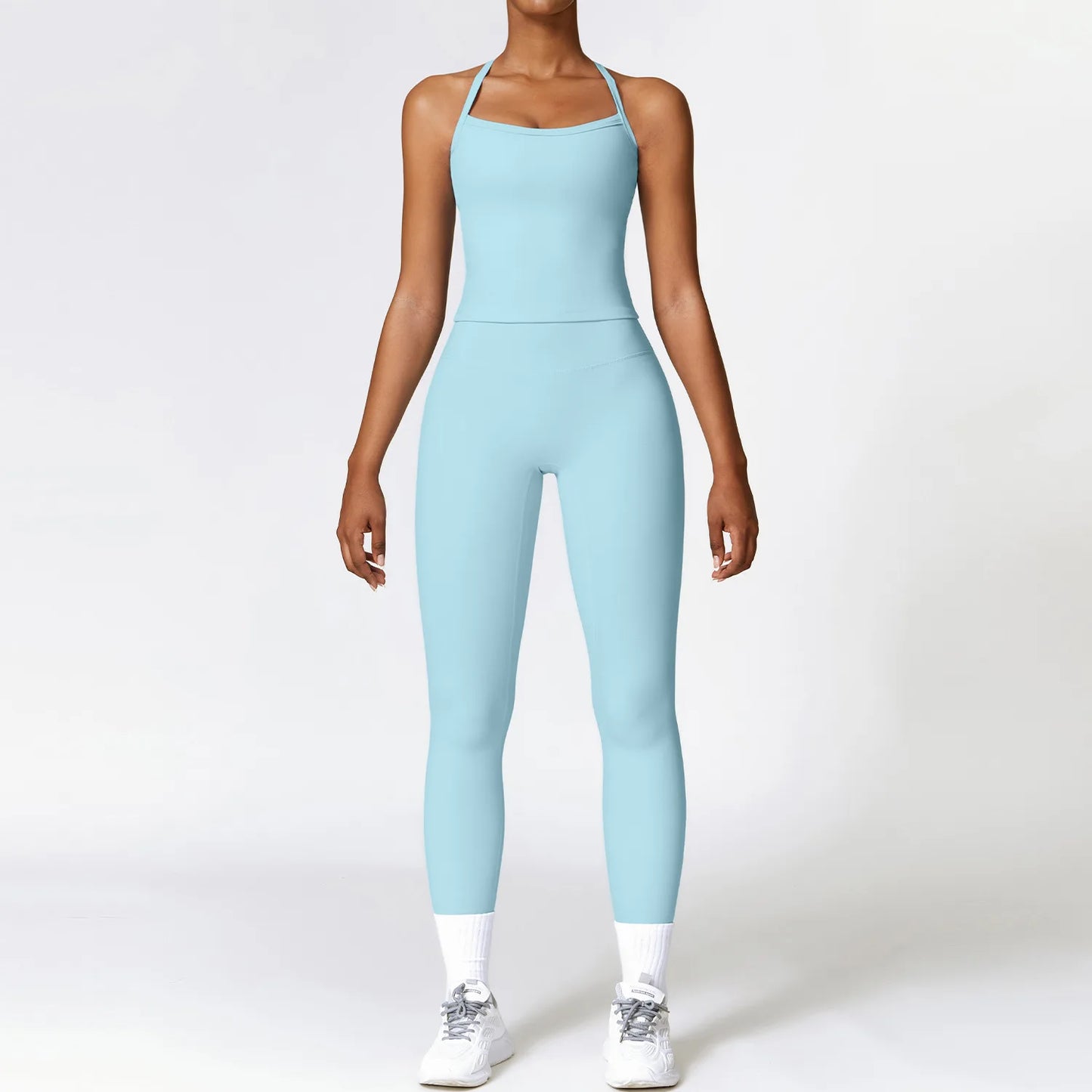 2 pezzi abbigliamento sportivo set da palestra abbigliamento da abbigliamento sport yoga si adatta donne set di fitness set trackuit sports reggiseno ginnase ginging