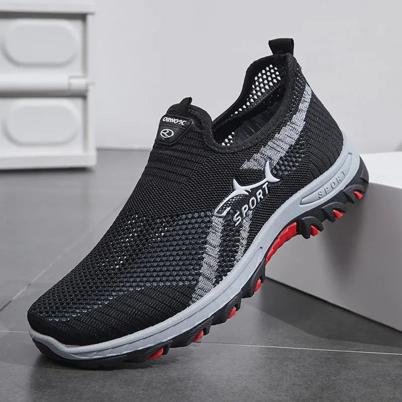 Summer Mesh Men Chaussures Sneakers légers Hommes Fashion Casual Walking Chaussures 2024 Breatte Mens Locs Zapatillas Hombre