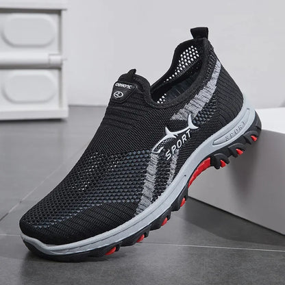 Summer Mesh Men Chaussures Sneakers légers Hommes Fashion Casual Walking Chaussures 2024 Breatte Mens Locs Zapatillas Hombre