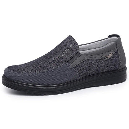 Chaussures Men Canvas Summer Classic Loafers hommes Chaussures décontractées Brestable Walking Flat Men Chaussures Zapatos Sneakers Plus taille 2023