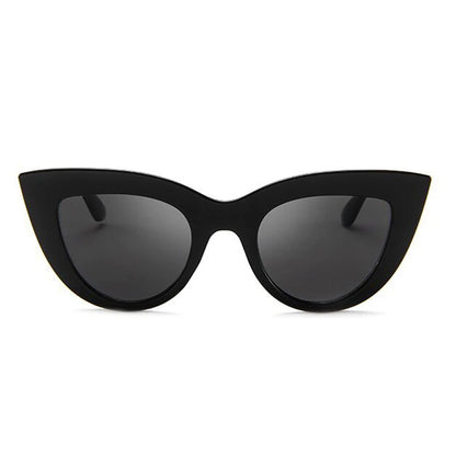Vintage Cat Eye Sluneční brýle Žena značka návrhářka retro sluneční brýle ženské módní zrcadlové venkovní odstíny gradient oculos de sol