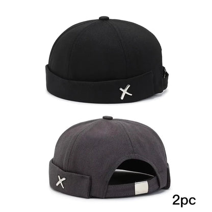 Sombrero de primavera New Guppi, Versión coreana, personalidad, gorro, sombrero redondo, marinero, sombrero de propietarios, nicho de hombres y mujeres