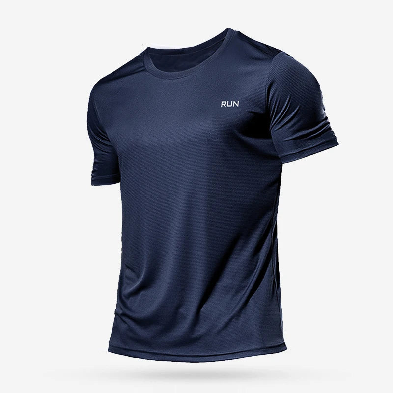 Juoksevat paidat jalkapallopaitot miesten Jersey Sportswear Mens-lenkkeily-t-paidat nopea kuiva puristusurheilu t-paita kuntosali
