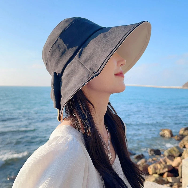Ricygvm Sweet Bow Women Fisherman Cap Cotting Suur