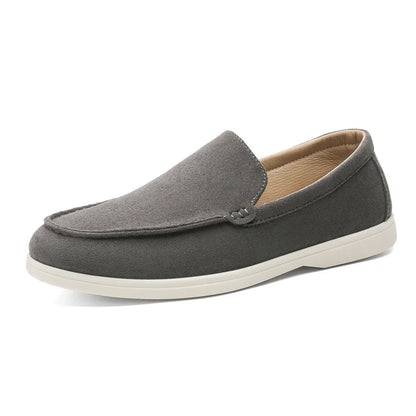 Chaussures décontractées pour hommes en daim en cuir classiques Style britannique Chaussures pour hommes légers mocassins doux mocassins masculins sur les plateaux de conduite