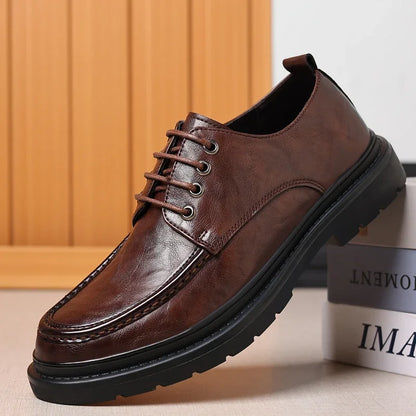 Férfiak oxfords cipők cipők cipők férfiak valódi bőr alkalmi csipke séta cipő férfiak kültéri szerszámok cipő