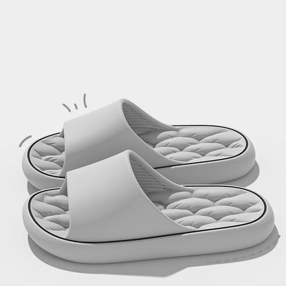 Super Light Softs Slippers Simple Fashion Tlides Eva Elastic Chaussures Colorful Sneakers in Door Bathroom Flip Flops