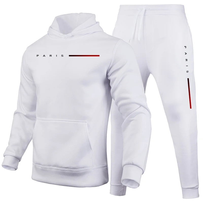 2025 Hot Sale Man Tracksuit Daily Casual Sports Jogging Suit Home Outdoor Comfortable Soft Outfits Urban Trend Hoodie Sweatpants