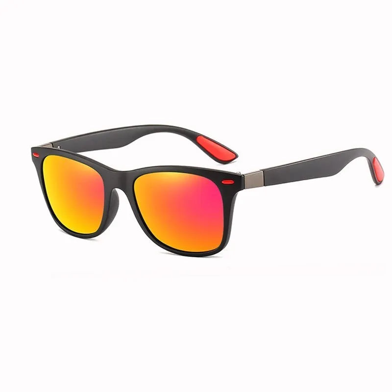 Polarizační sluneční brýle unisex Square Vintage Sun Glasses Slavná značka Suglases Polarizační brýle Retro feminino ženy muži