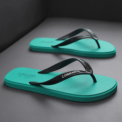 Flip flops nýir karla með mjúkum sóla, þægilegum, opnum táflipum fyrir inni og úti göngutúra, sumarströnd flip flops fyrir